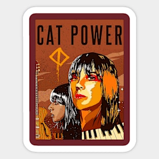 Cat Power Sticker